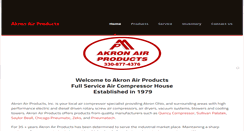 Desktop Screenshot of akronair.com